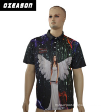New Hot Selling Sublimation Mens Polo Jersey Shirt Customized Polo